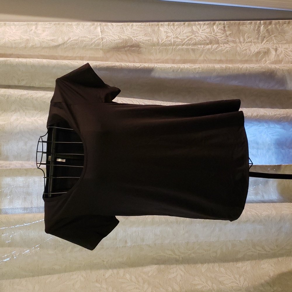 LuLaRoe Elegant Black Short Sleeve Top